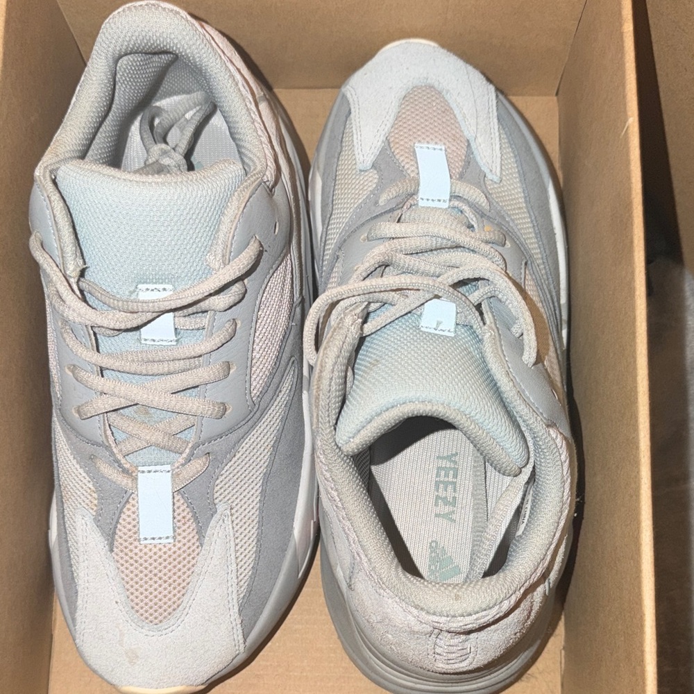 Yeezy Light Gray Sneakers
